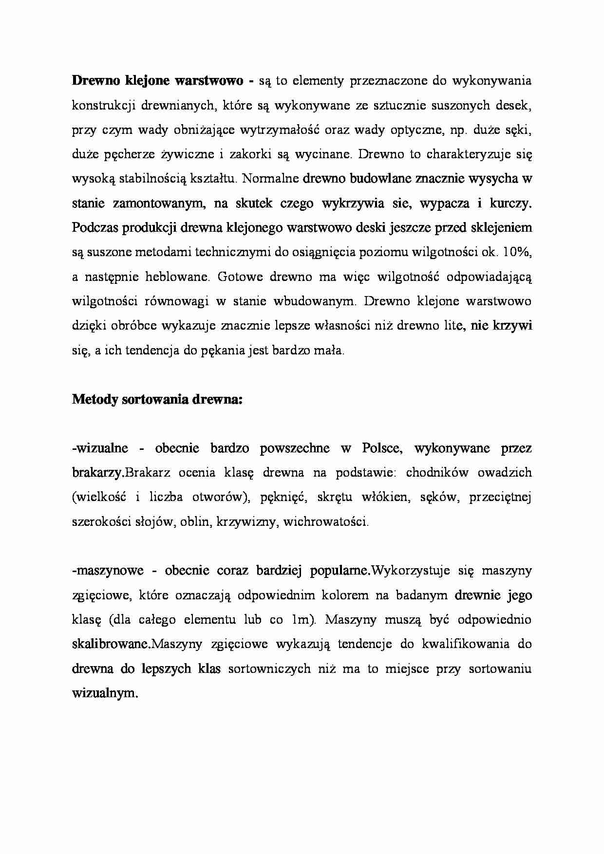Drewno klejone warstwowo - strona 1