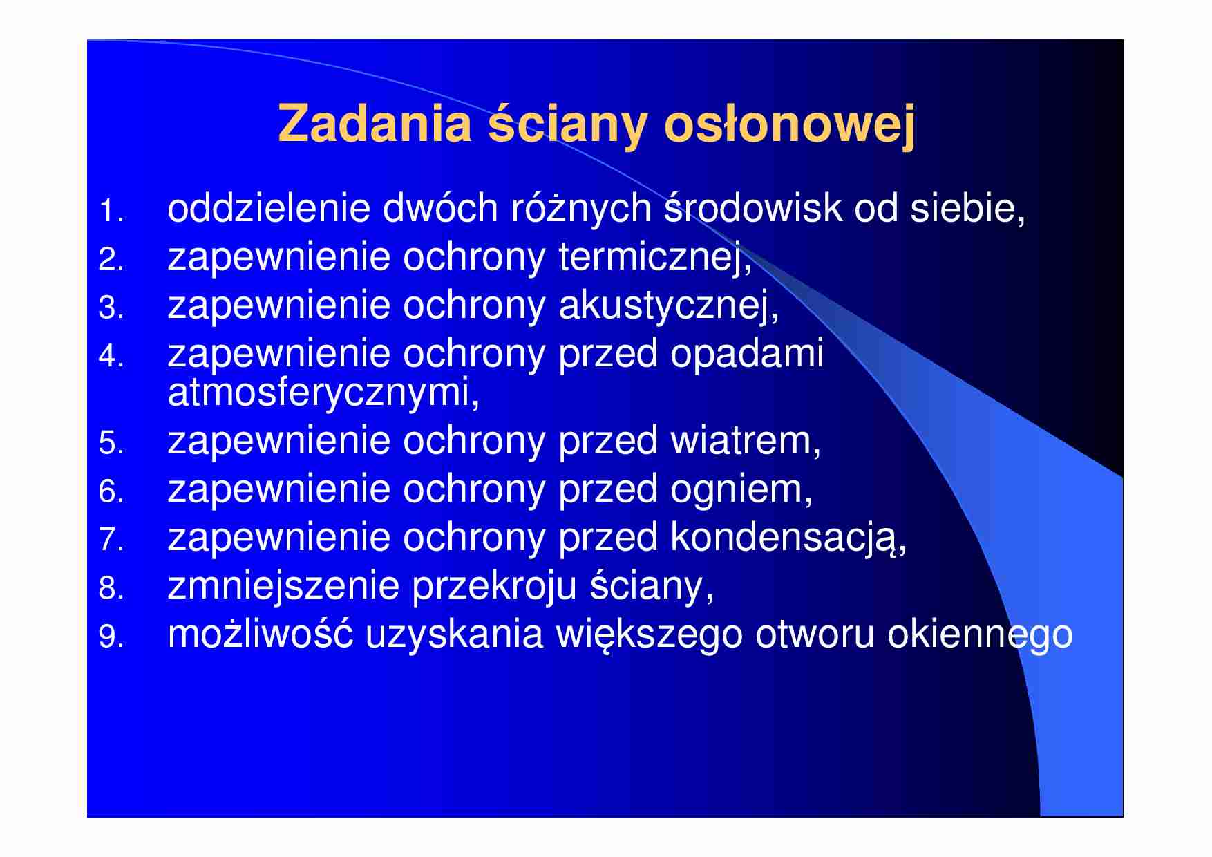 Ściany osłonowe - strona 1