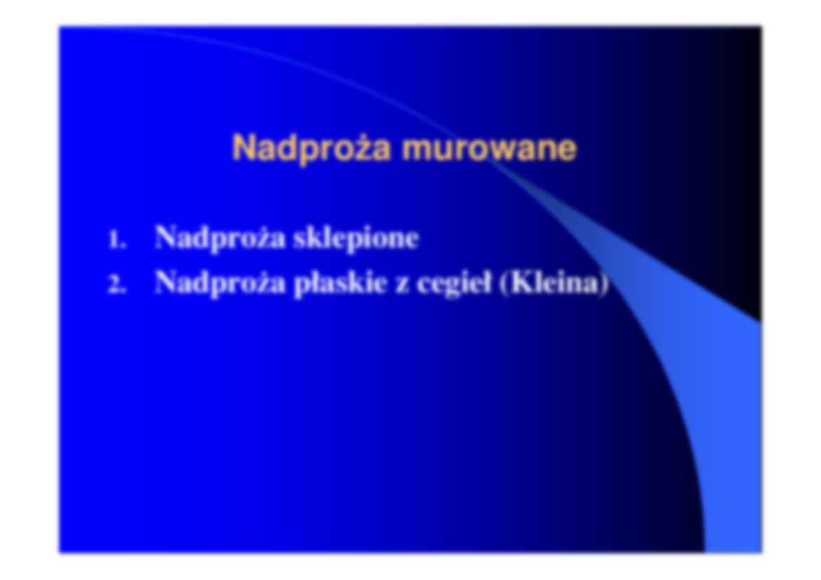NADPROŻA, ŁUKI, SKLEPIENIA - strona 2