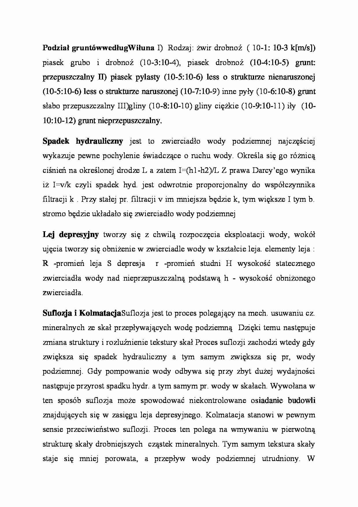 Pojęcie wodno-geologiczne - strona 1