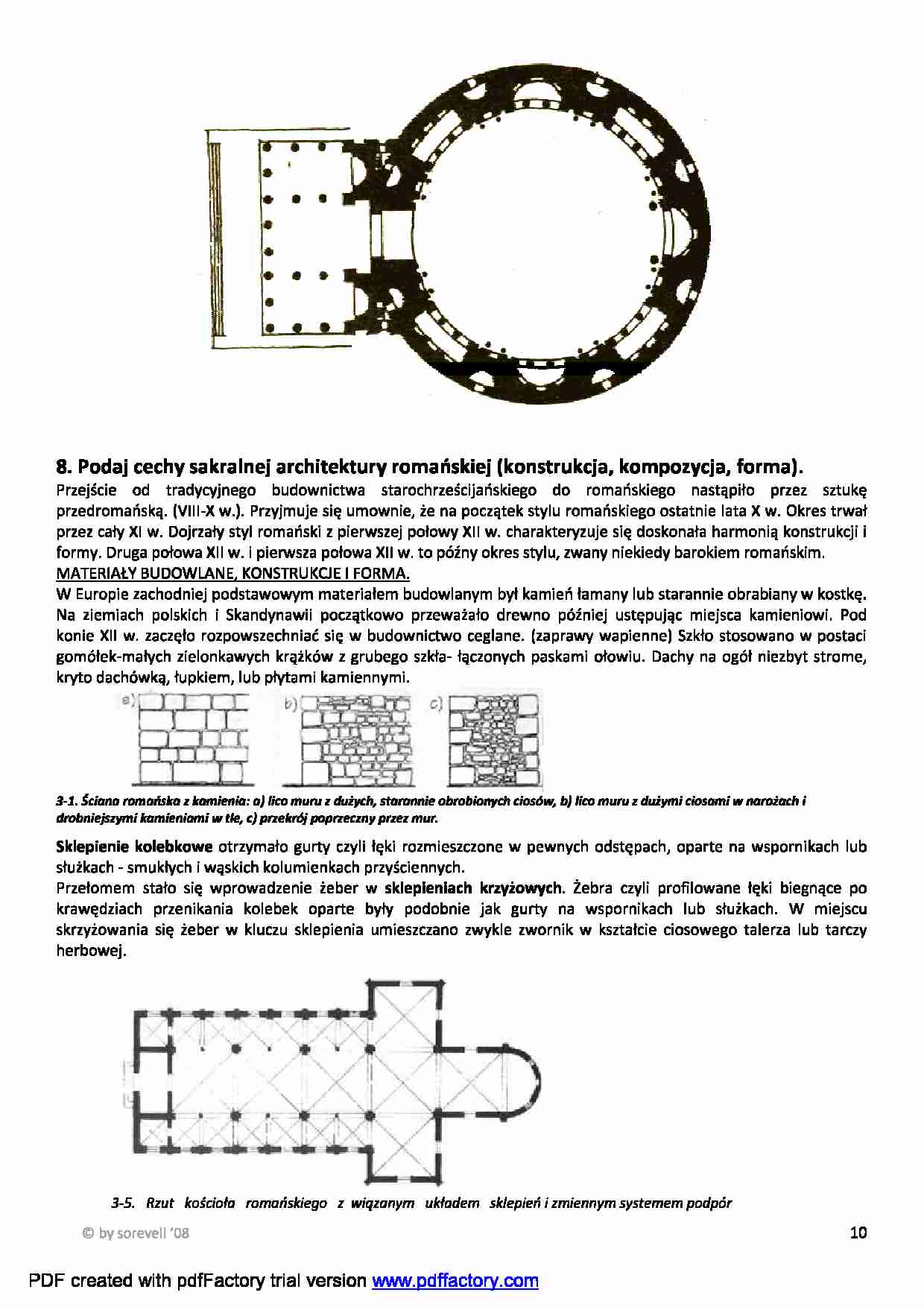 Architektura romańska - architektura sakralna - strona 1