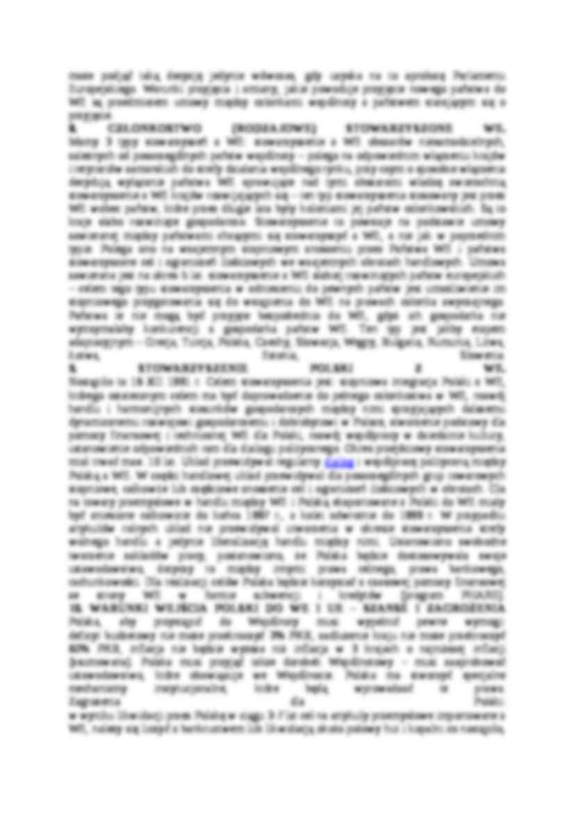 Integracja europejska - podstawowe zagadnienia - strona 3