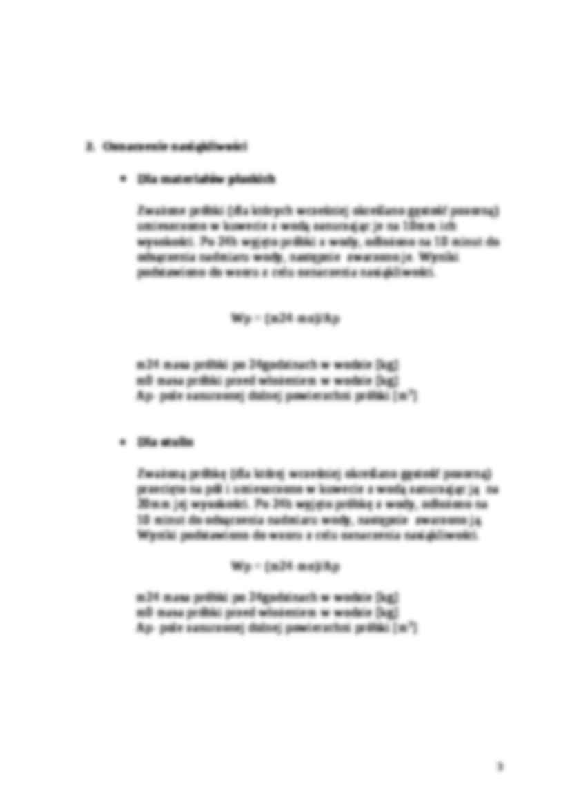 Sprawozdanie z materiałów termoizolacyjnych - strona 3