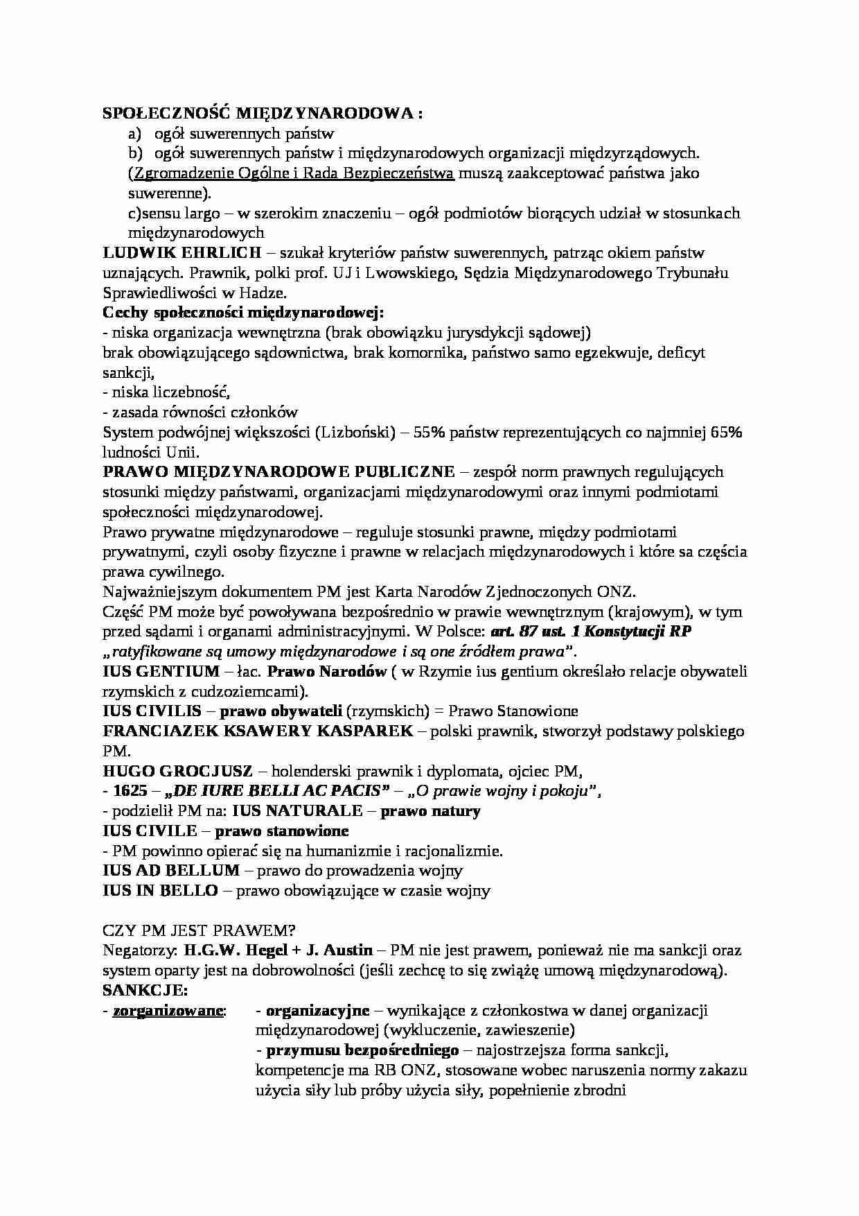 miedzynarodowe prawo publiczne - strona 1