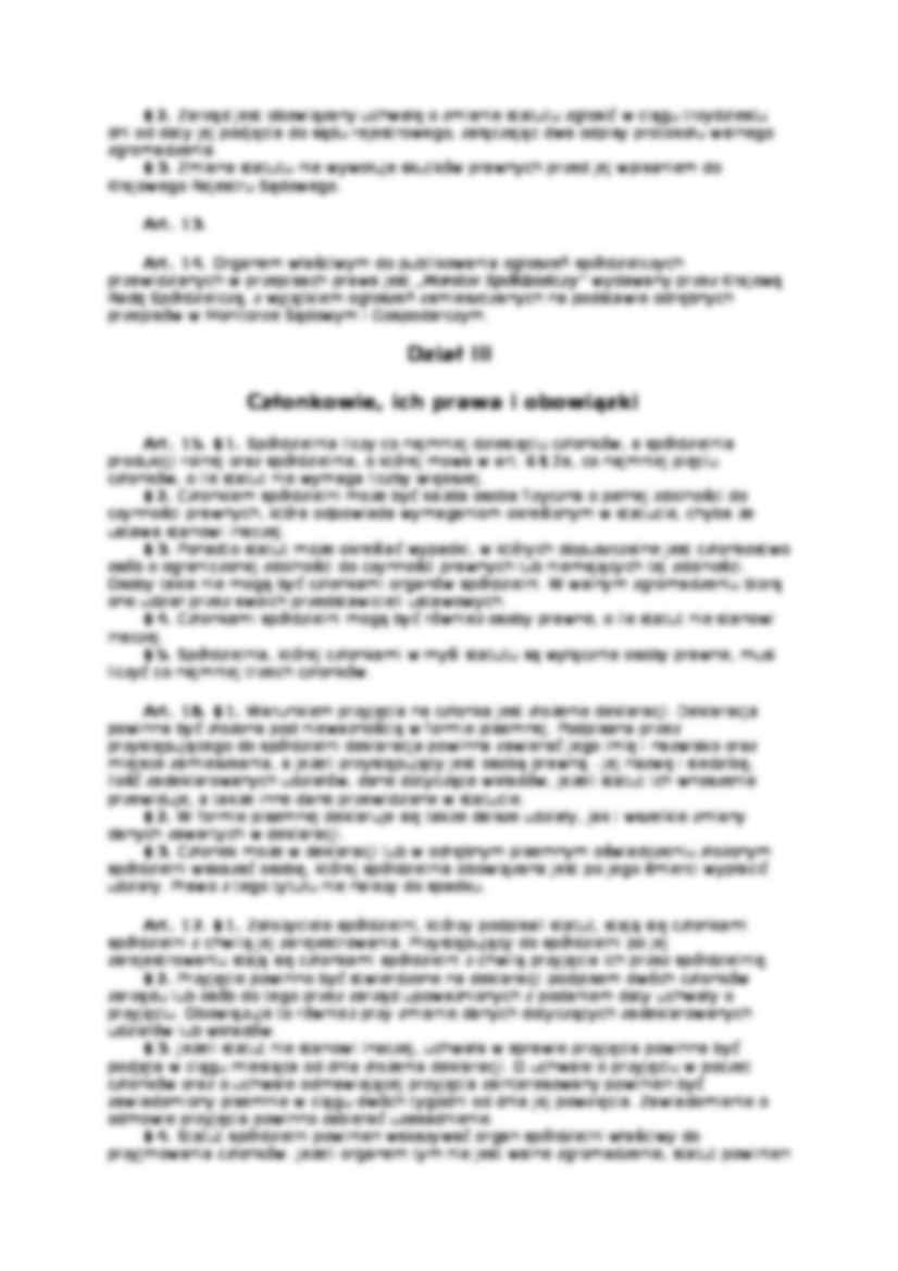 Ustawa Spółdzielczość - strona 3