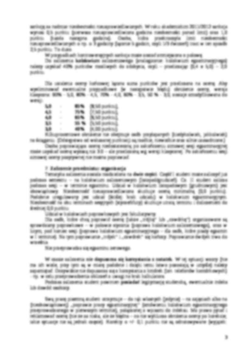 Statystyka - Informacja o przedmiocie (X 2012) - strona 3