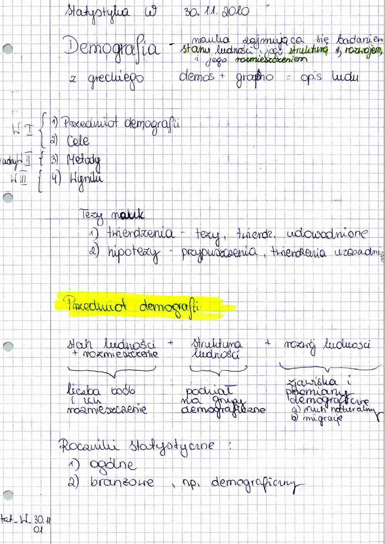 Statystyka - wykład - strona 1