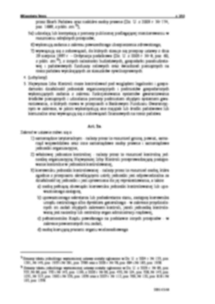 Ustawa o NIK-u - omówienie  - strona 2