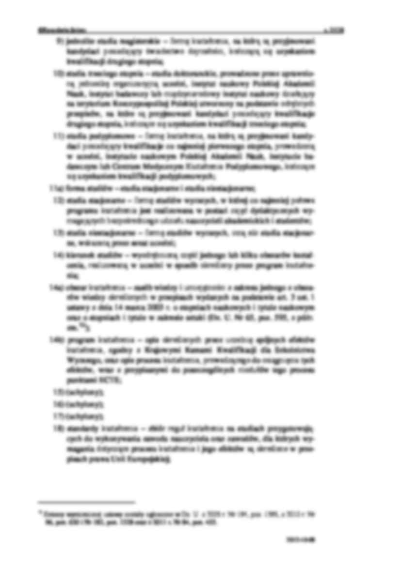 Ustawa prawo o szkolnictwie wyższym - strona 2