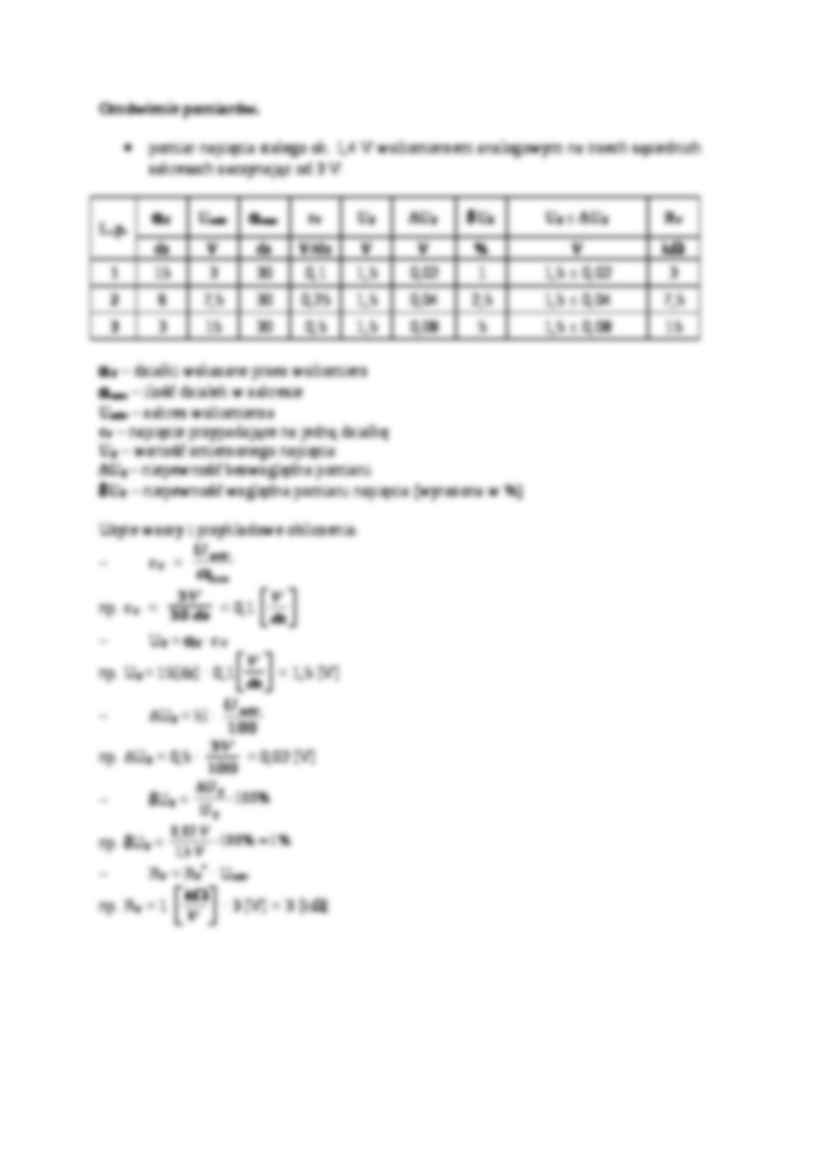Pomiary napięć stałych- ćwiczenia - strona 3