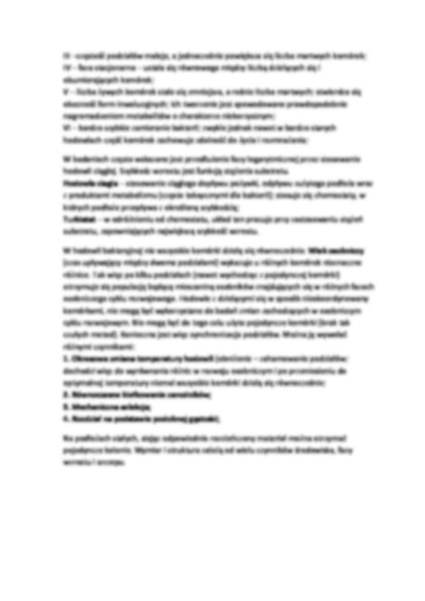 Wzrost bakterii- laboratorium 6 - strona 3