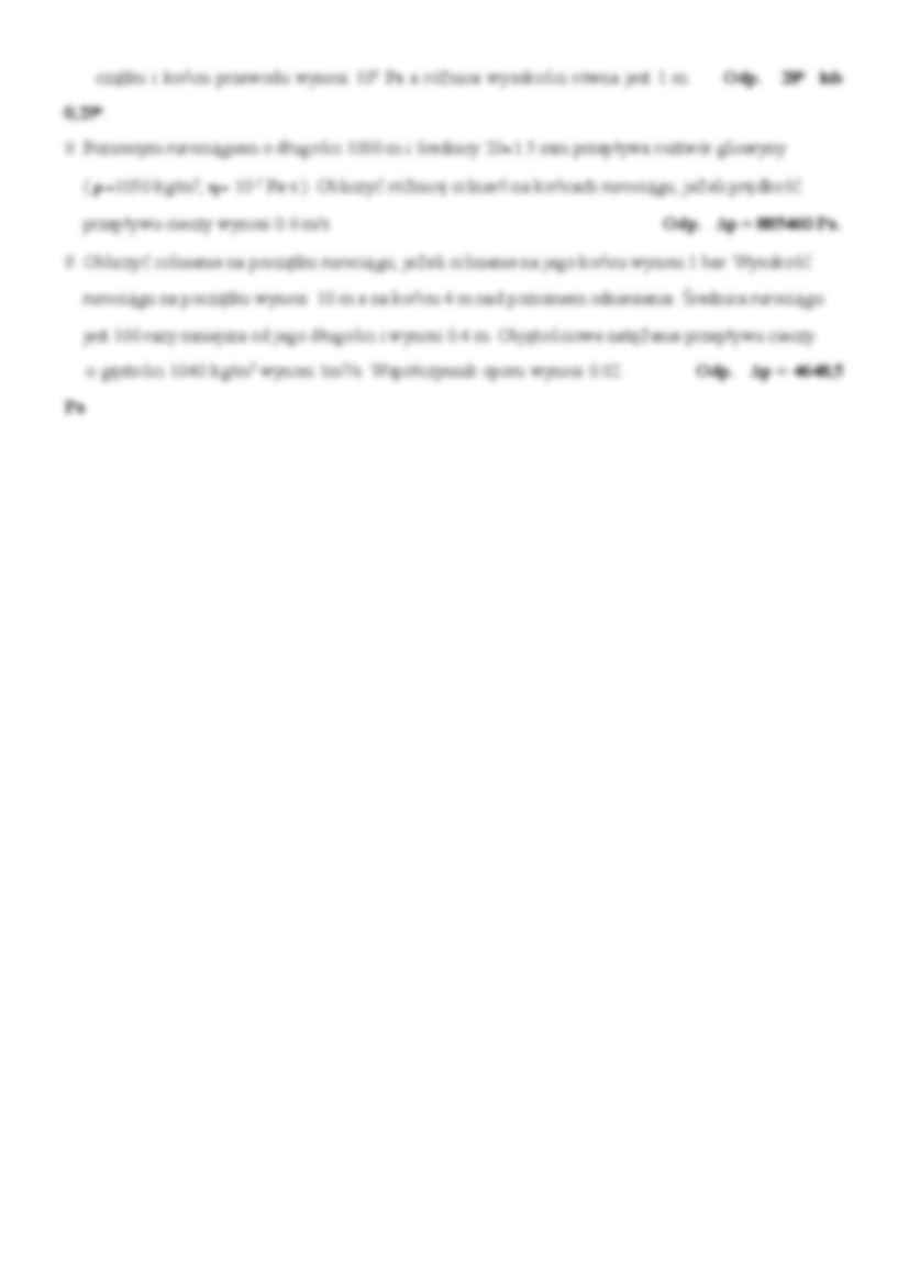 Inżynieria chemiczna- zestaw zadań nr 1 - strona 2