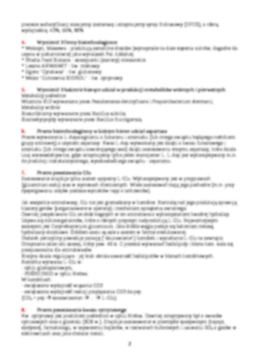Biotechnologia roślin- opracowanie zagadnień - strona 2