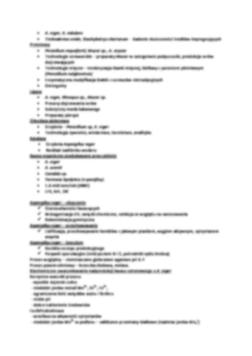 Przemysłowe wykorzystanie pleśni - strona 2