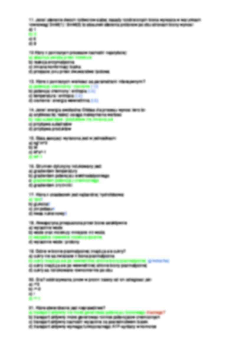 Biofizyka- pytania na egzamin - strona 2