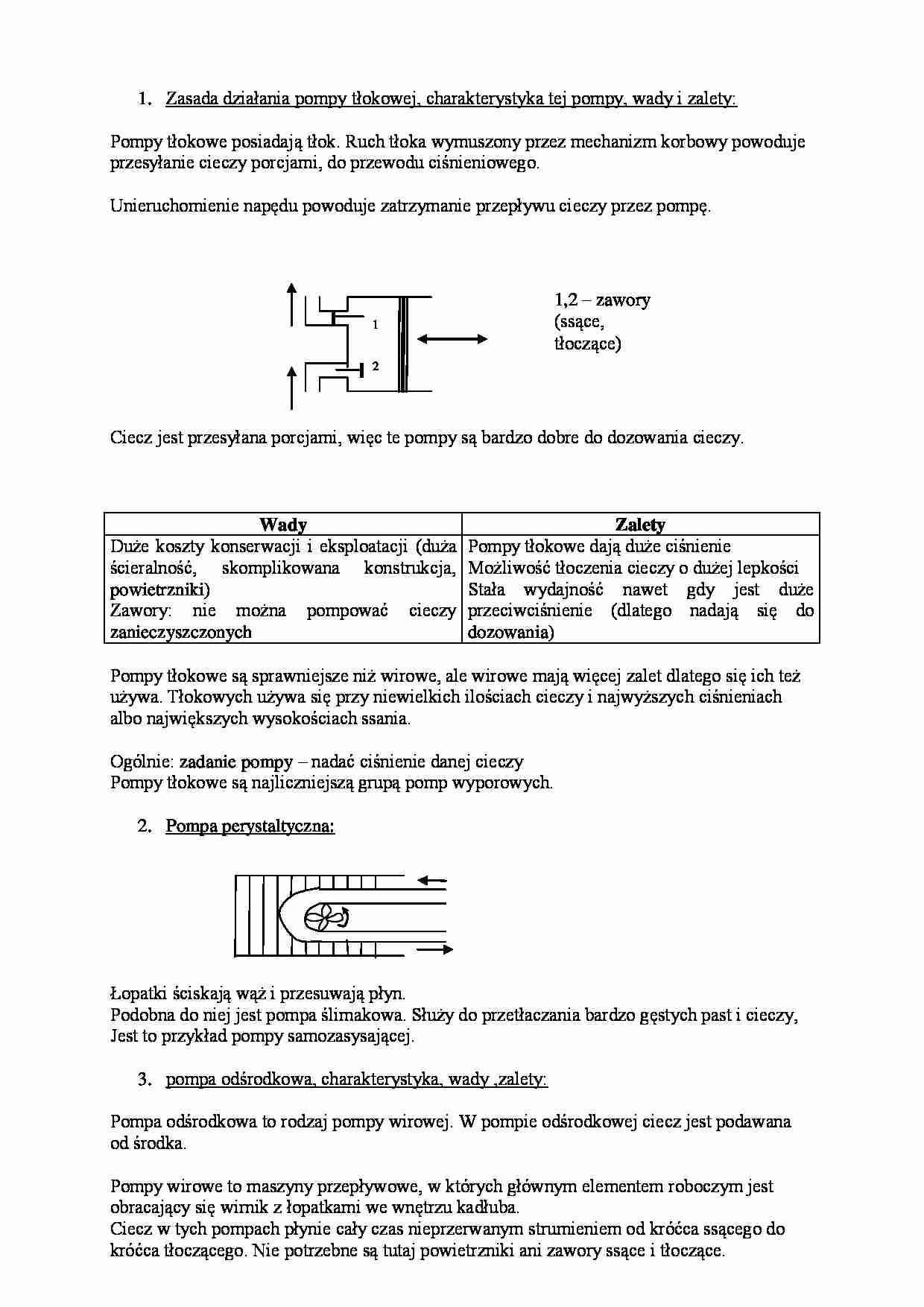 Pompy- opracowanie - strona 1