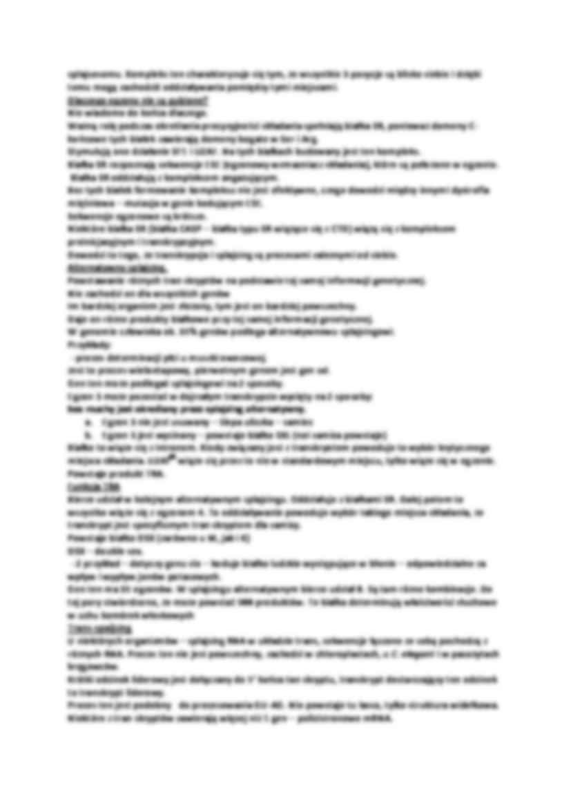 Biologia molekularna- wykład - strona 2