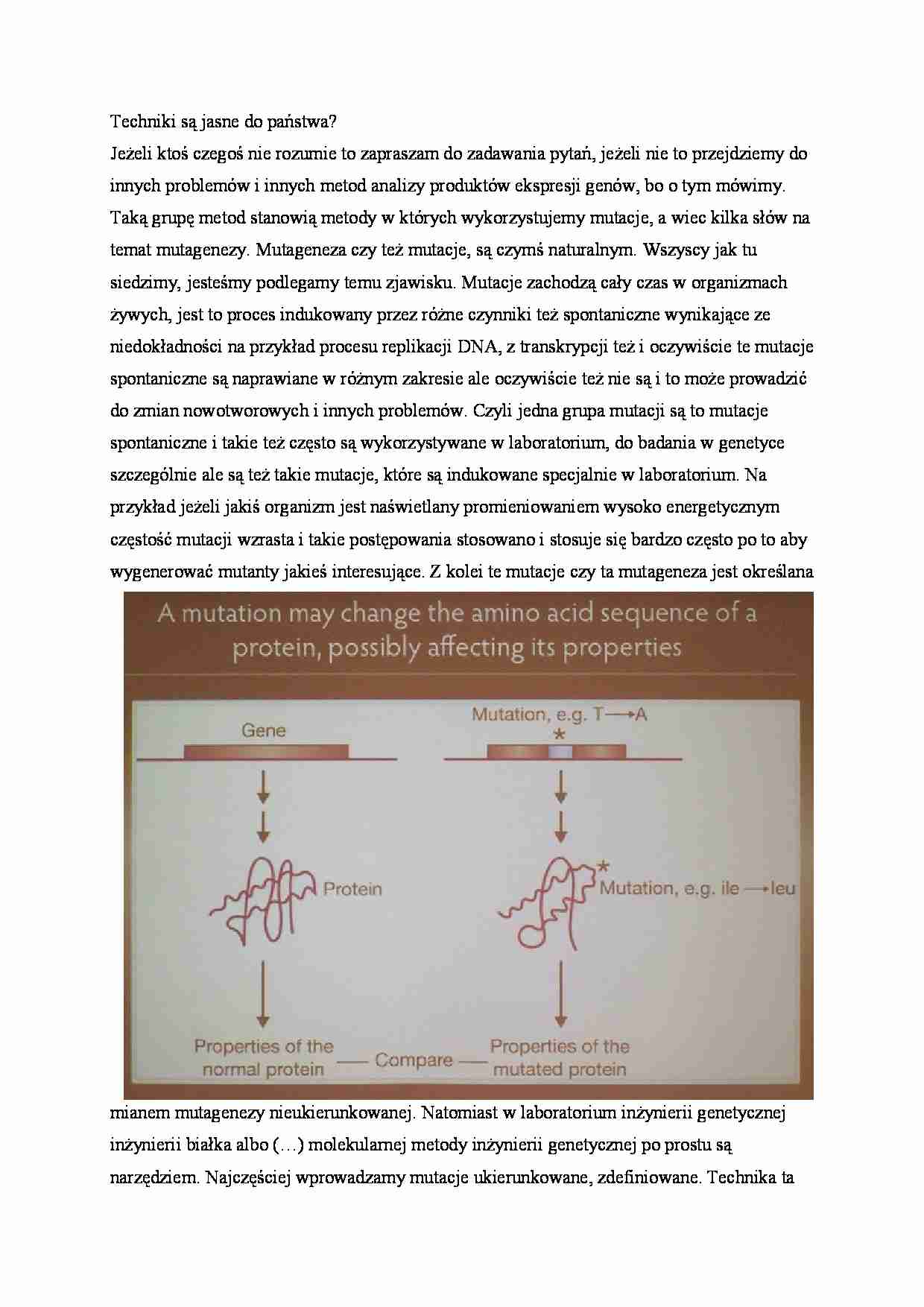 Inżynieria genetyczna- wykład 9.2 - strona 1