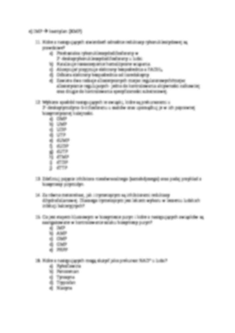 Biosynteza nukleotydów- zagadnienia - strona 3