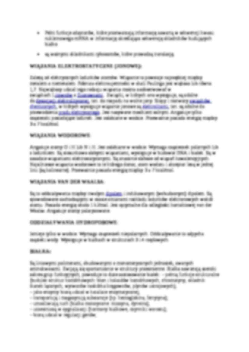 Biochemia i biofizyka- opracowanie definicji - strona 2