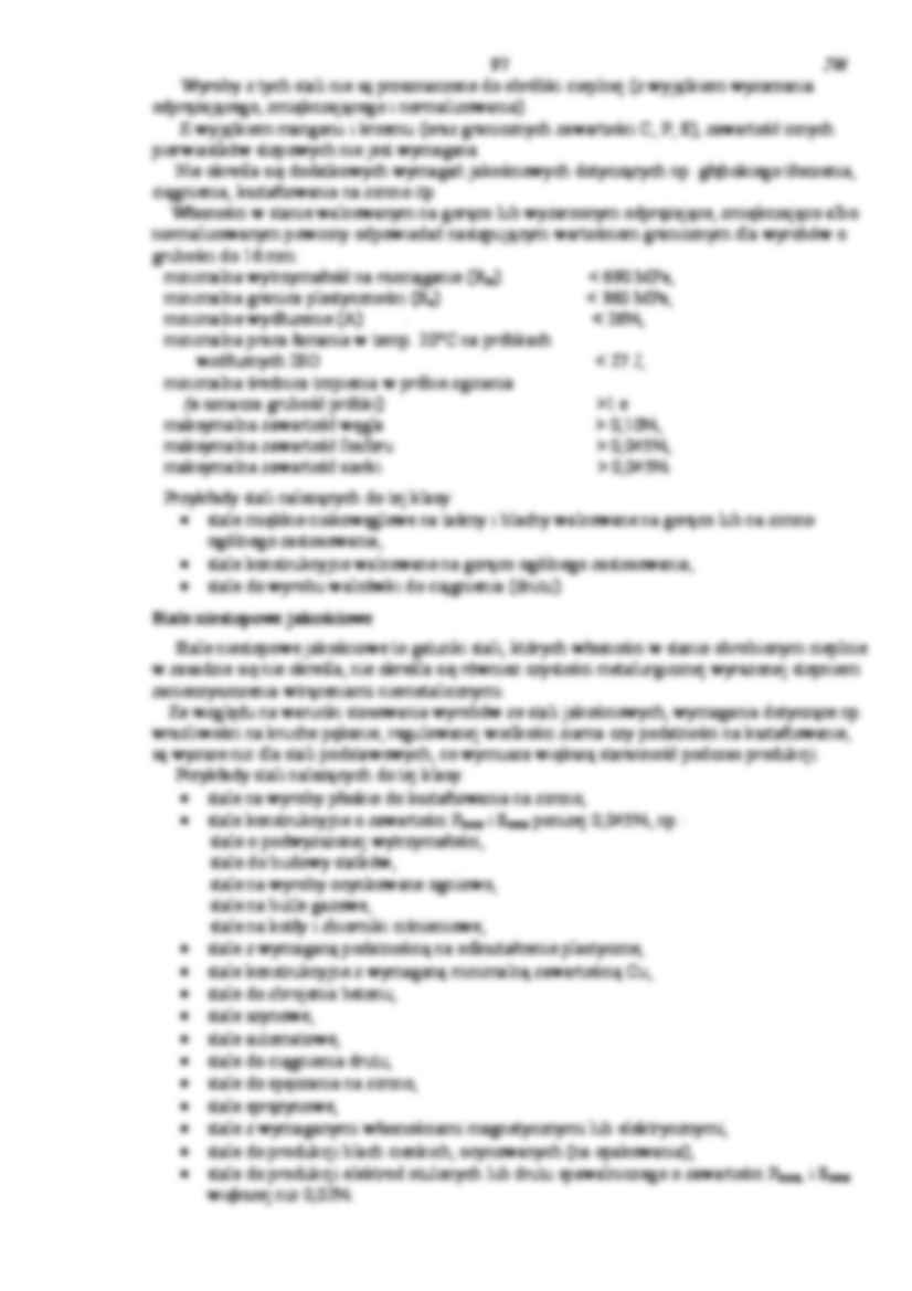 Materiałoznawstwo z elementami chemii- opracowanie definicji - strona 2