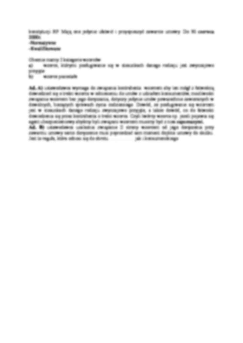 Wykład - pojęcie i funkcja umowy - strona 3