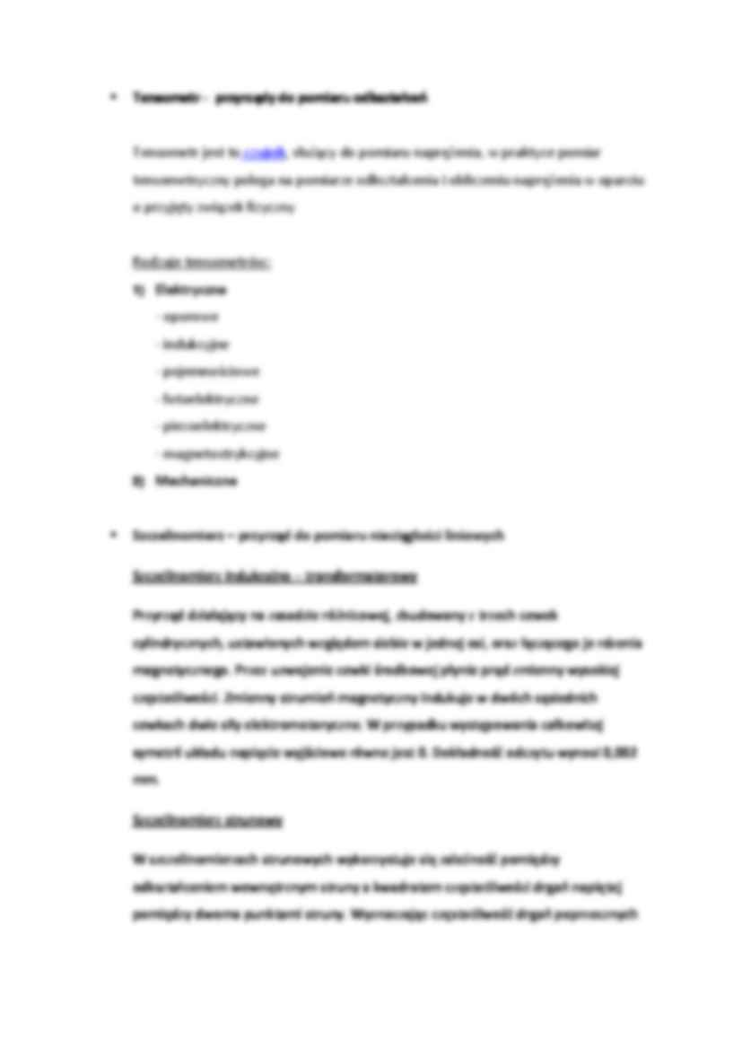 Klinometr, szczelinomierz, tensometr- opracowanie - strona 2