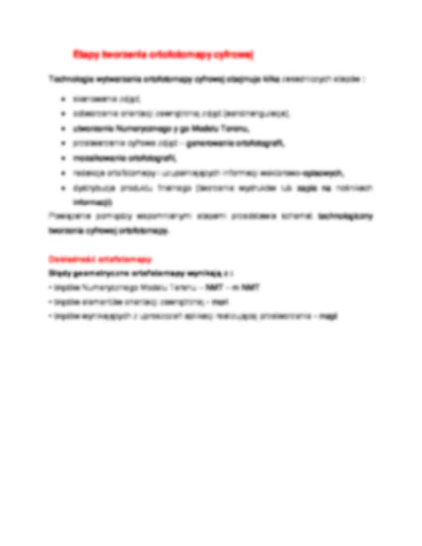 Ortofotomapa- opracowanie - strona 3