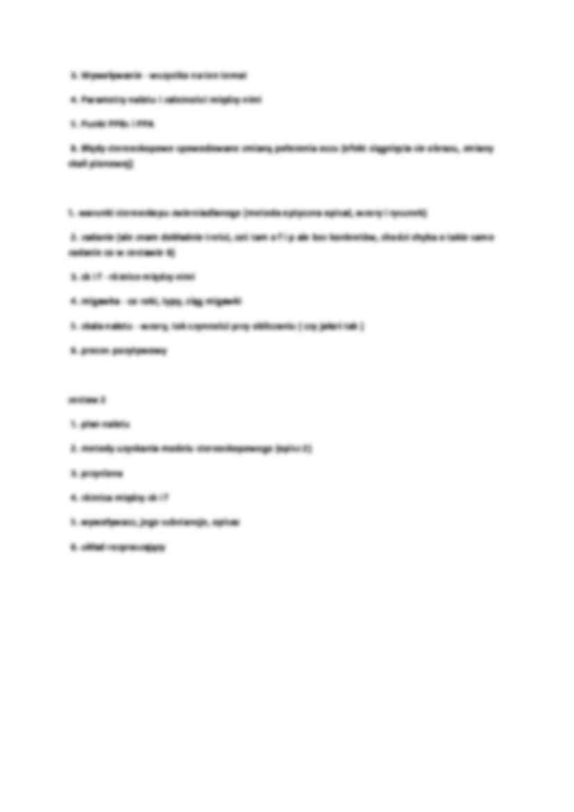 Fotogrametria cyfrowa- pytania z kolokwium - strona 2