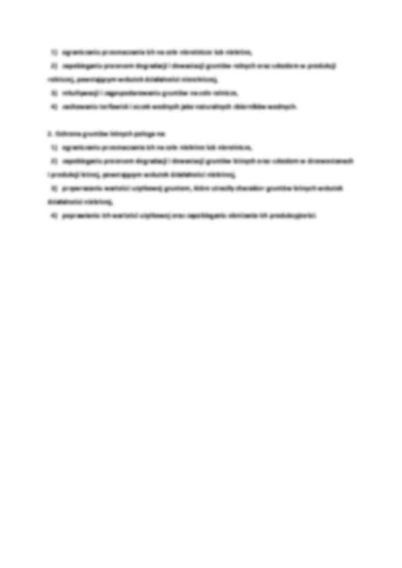 Ochrona gruntów rolnych i leśnych- opracowanie - strona 2