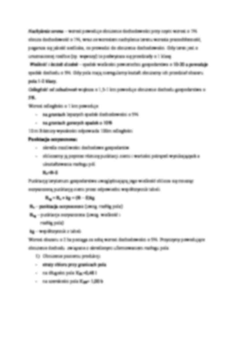 Ekonomiczna ocena rozłogu grunów gospodarstwa- opracowanie - strona 2