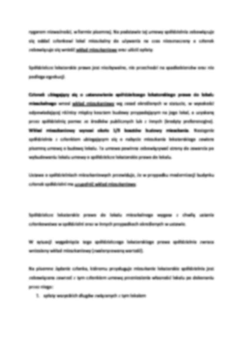 Mieszkania spółdzielcze- opracowanie - strona 2