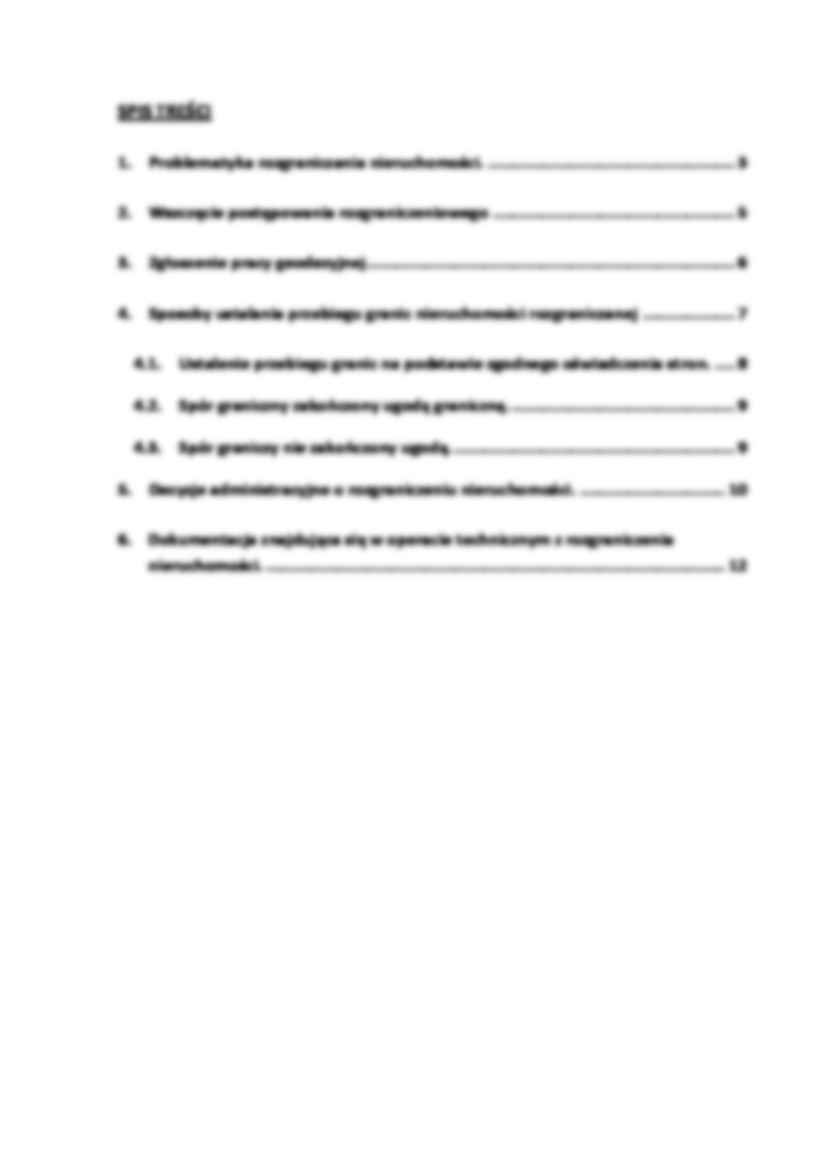 Rozgraniczenie nieruchomości- projekt - strona 2