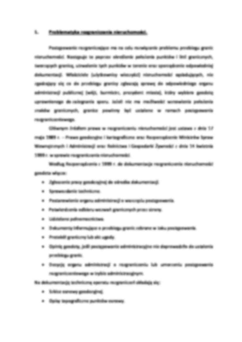 Rozgraniczenie nieruchomości- projekt - strona 3