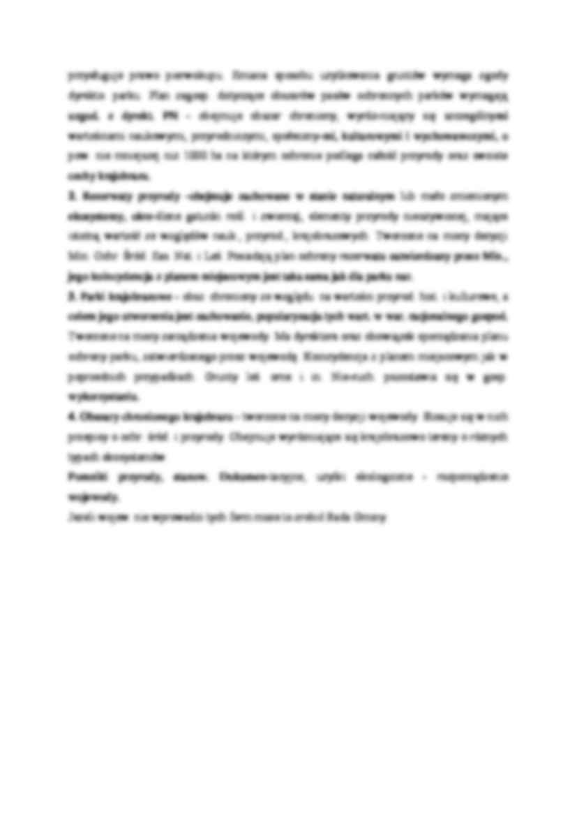 Obszary prawnie chronione- opracowanie - strona 2