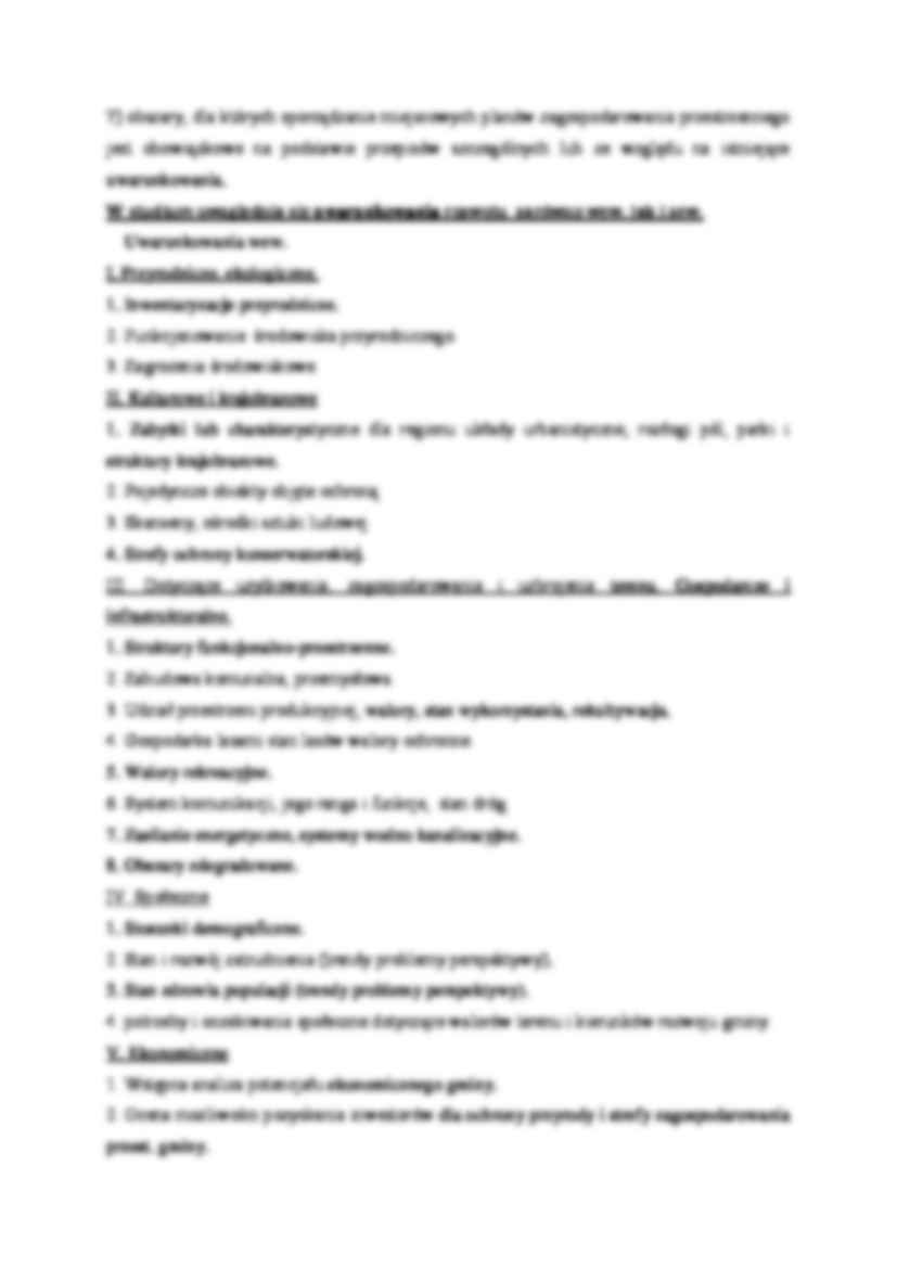 Studium uwarunkowań i kierunków zagospodarowania przestrzennego gminy- opracowanie - strona 2