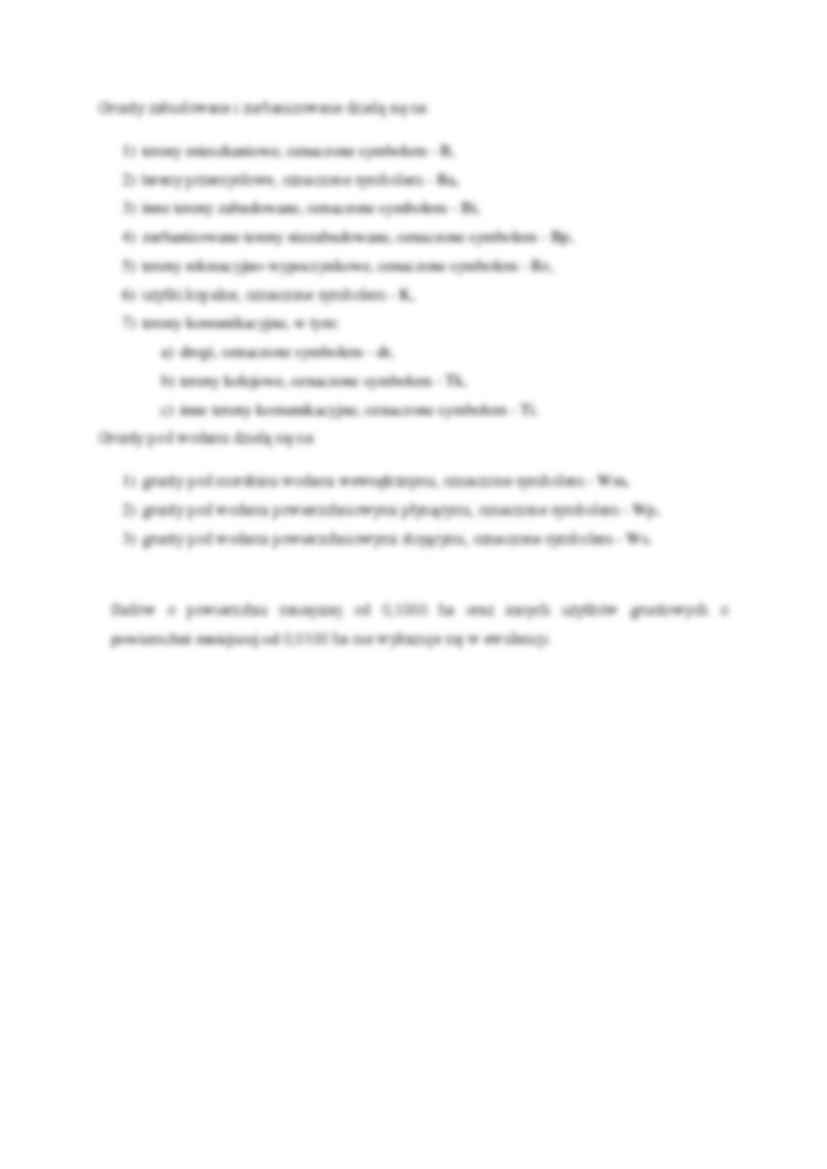 Baza danych dotycząca systematyki użytków gruntowych- opracowanie - strona 2