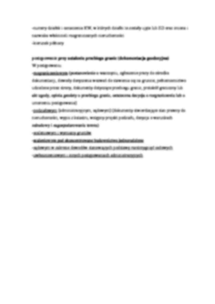 Granice działek- opracowanie - strona 3