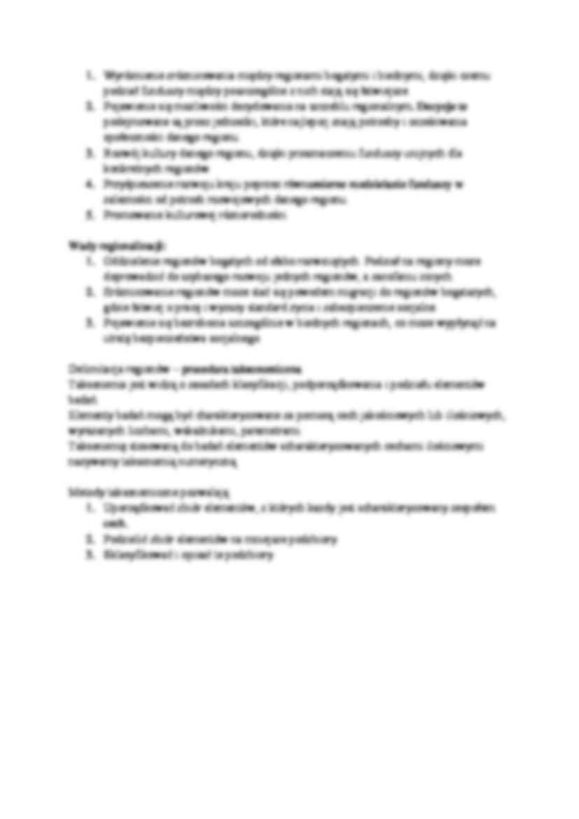 Regionalizacja- opracowanie - strona 3