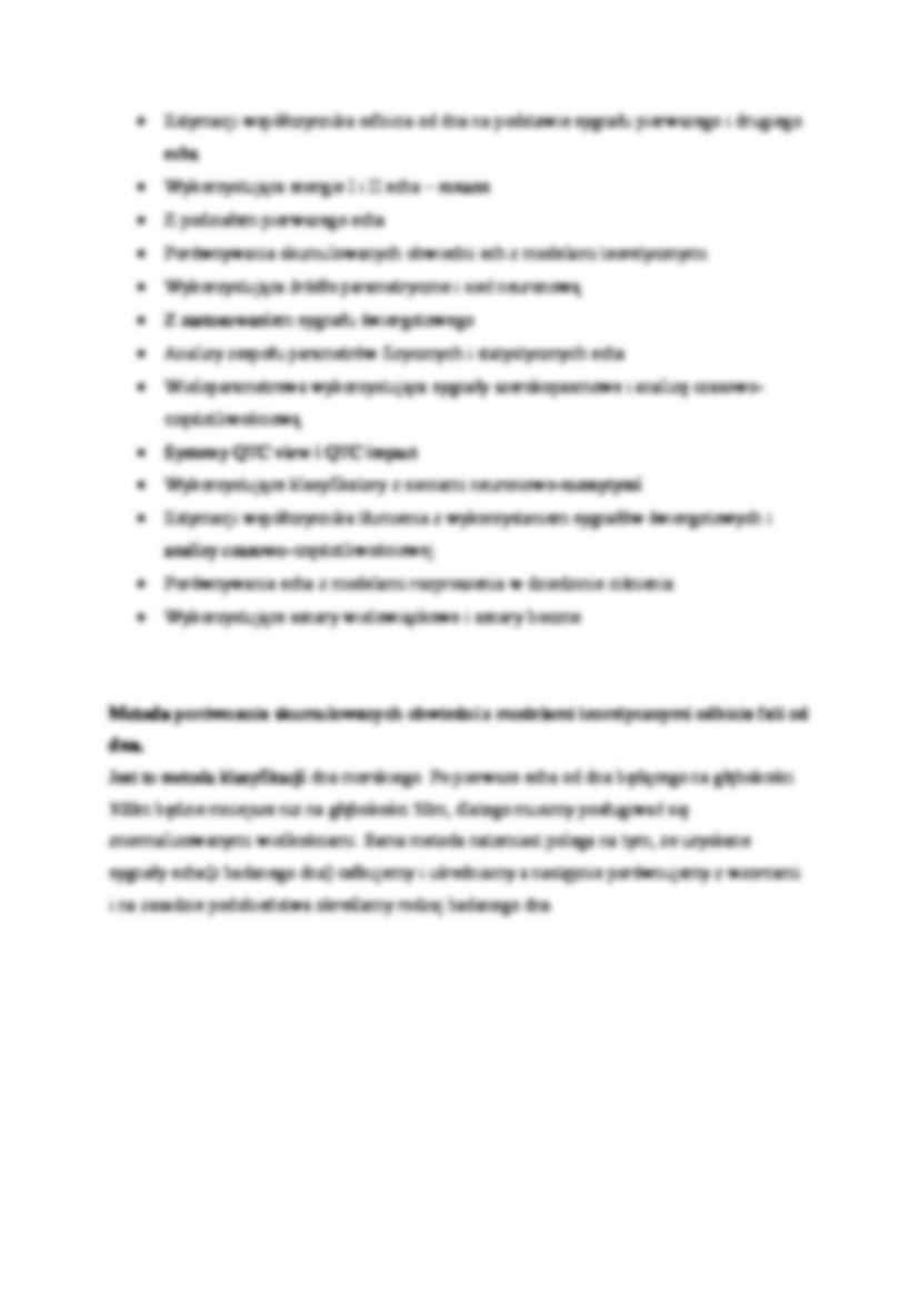 Metody akustyczne rozpoznawania dna morskiego- opracowanie - strona 2