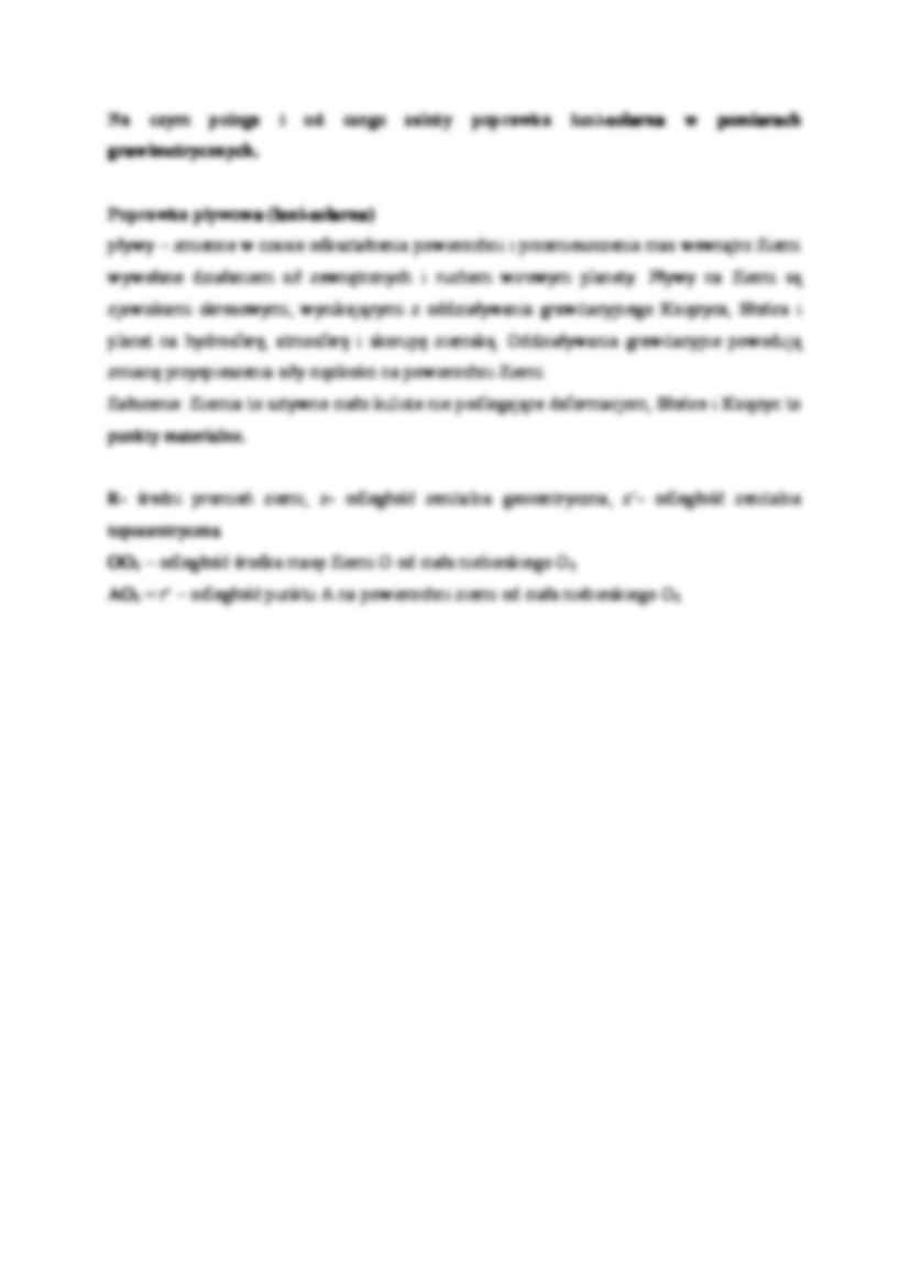 Geodezja fizyczna i grawimetria geodezyjna- poprawki - strona 2