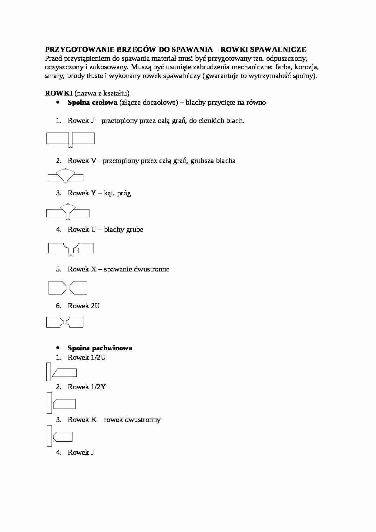Rowki spawalnicze - wykład - strona 1