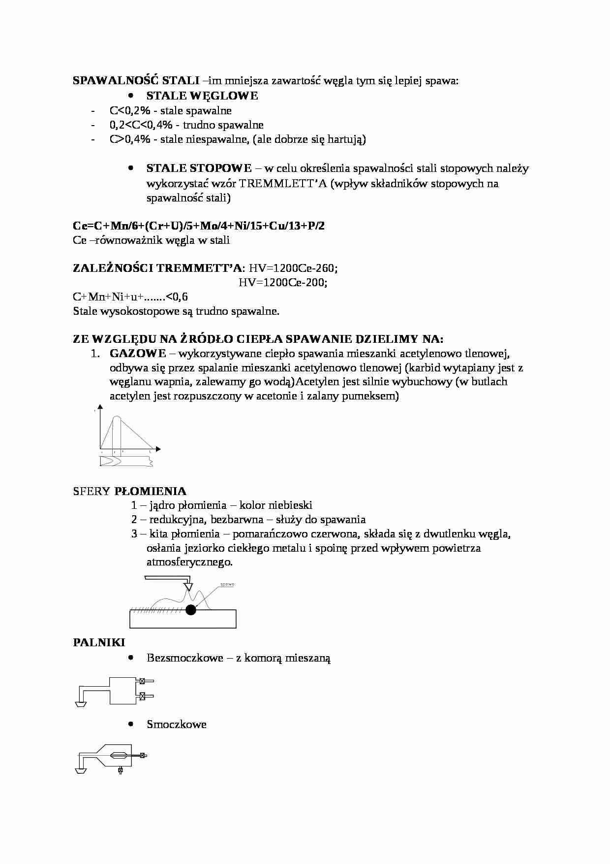 Spawalność stali - wykład - strona 1