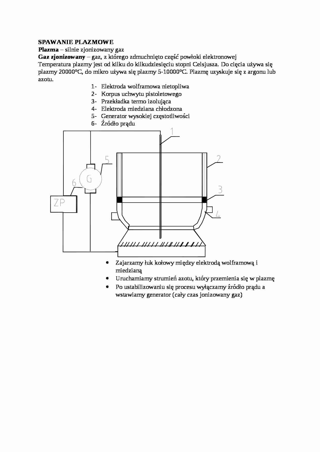 Spawanie plazmowe - wykład - strona 1