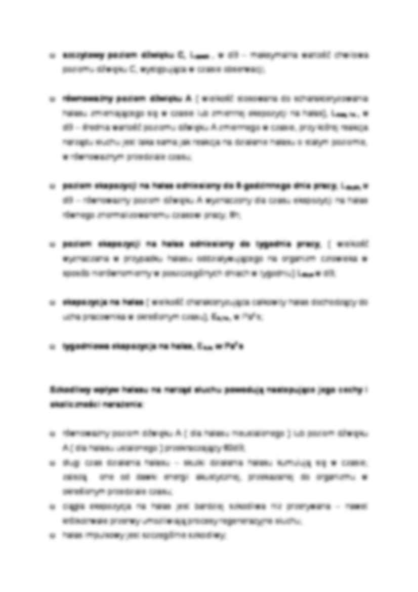 Hałas - wykład - Poziom dźwięku - strona 2