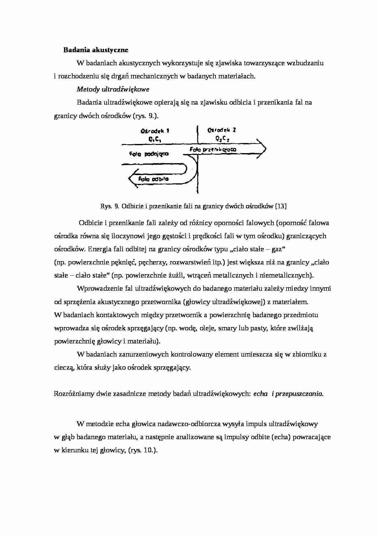 Badania akustyczne - wykład - strona 1