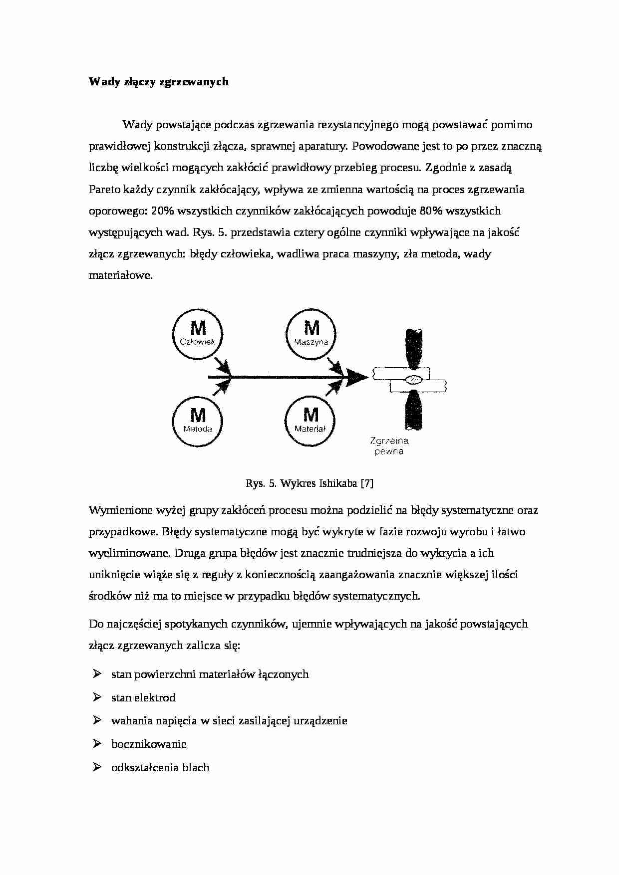 Wady złączy zgrzewanych - wykład - strona 1