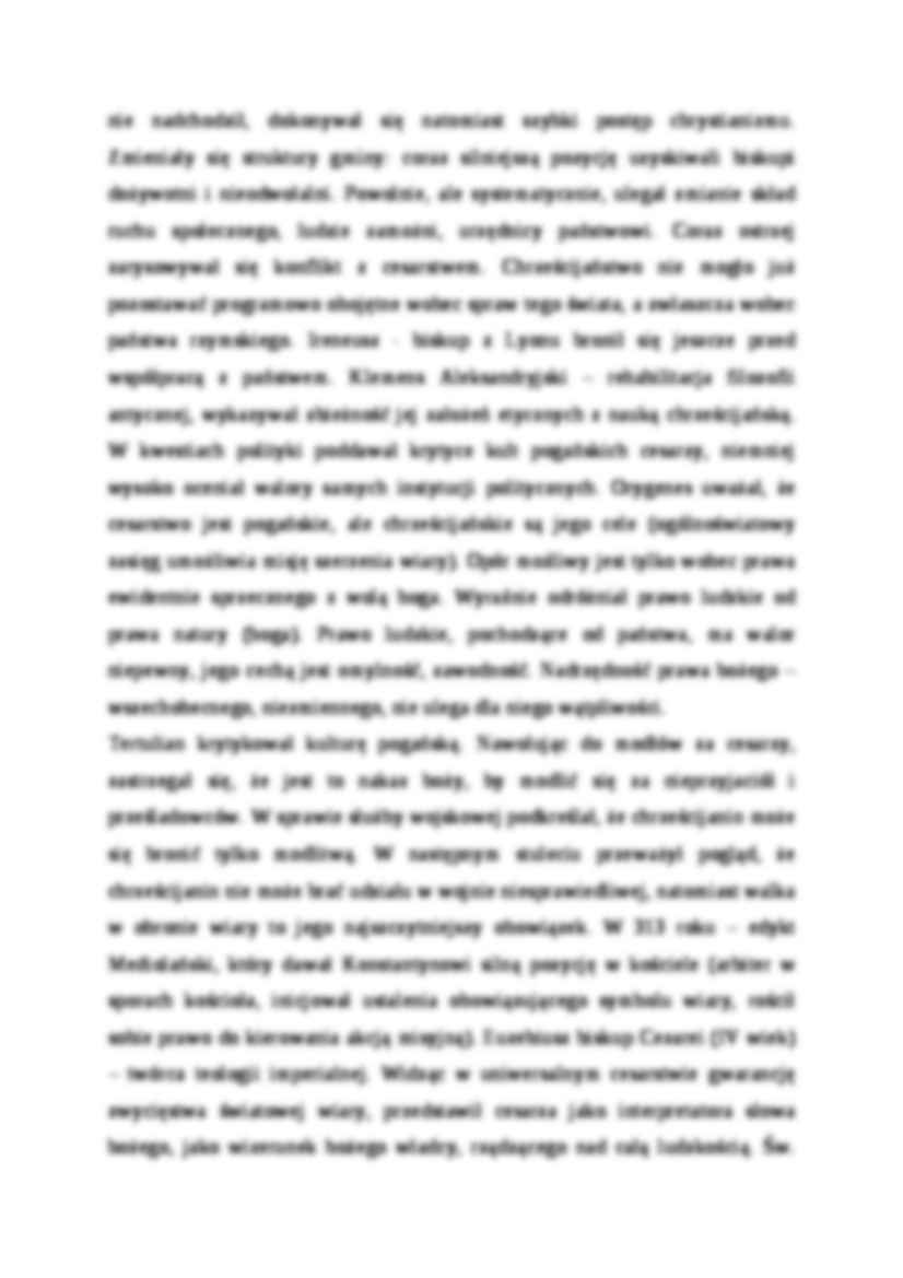 Myśl polityczna i nurty ideowe chrześcijaństwa - strona 3