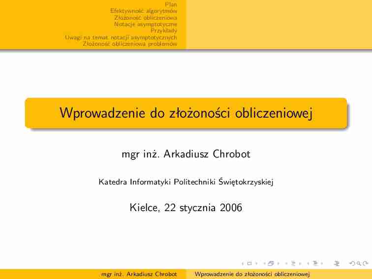 Wykład 16 - strona 1