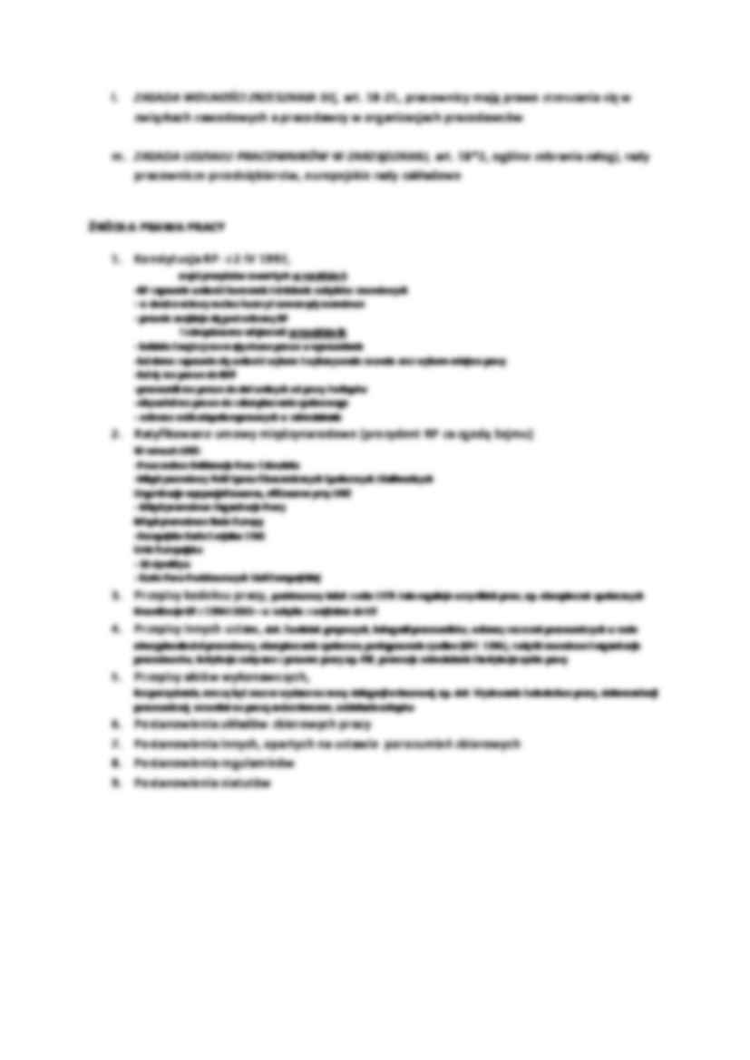 Wprowadzenie do prawa pracy - wykład - strona 3